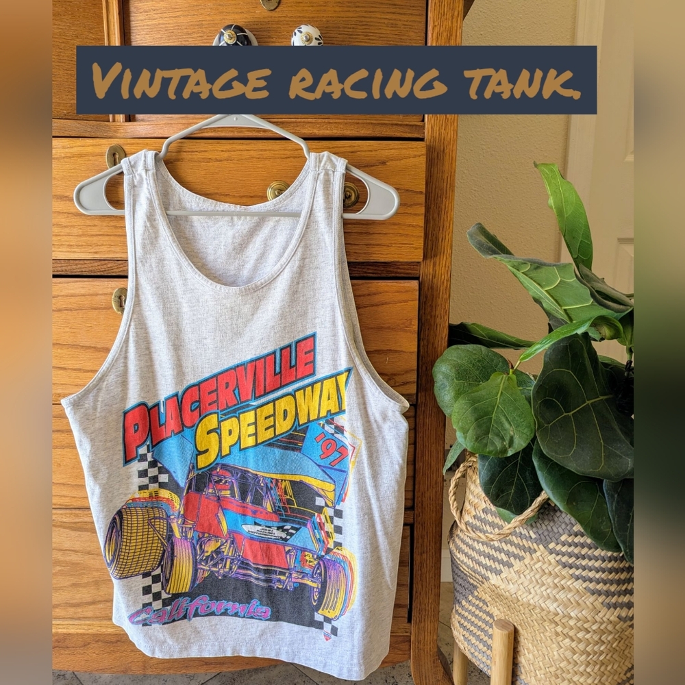 Placerville Speedway Graphic Tank Top